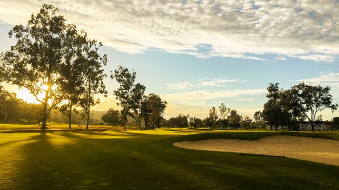 Parcours de golf à l'Omni La Costa Resort & Spa