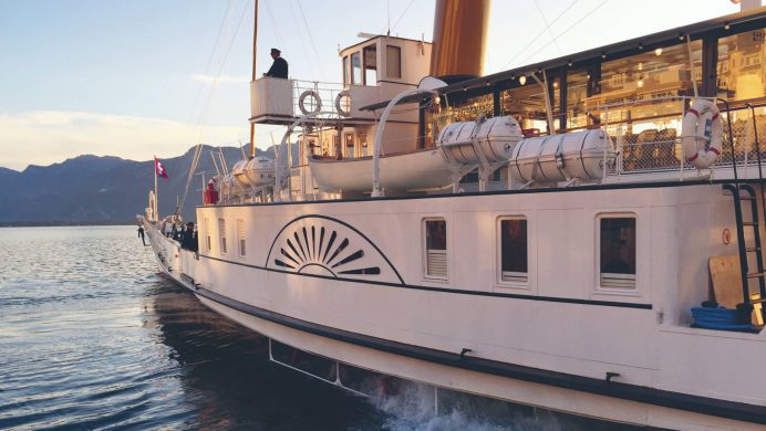 bateau <strong> luxe </strong> Palais Beau Rivage » /></p>
<p><strong>Palais Beau Rivage</strong> | Lausanne, Suisse</p>
<p> </p>
<p>Le restaurant centenaire du Beau-Rivage Palace Le Montreuzx donne un nouveau sens à la gastronomie en bord de mer. Au départ de la Belle Epoque, partez pour cette croisière emblématique de l’après-midi en bateau à vapeur jusqu’au château de Chillon, proposant des cocktails et des glaces, tandis que le bateau du soir navigue vers Yvoire, classé parmi les plus beaux villages de France. fête gourmande.</p>
</article>
</div>
															</div>
							<div class=