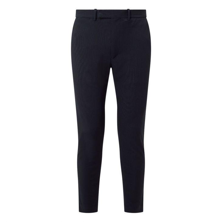 Pantalon Stretch Messicino-Noir