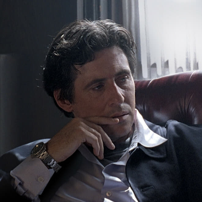 Gabriel Byrne portant une Rolex