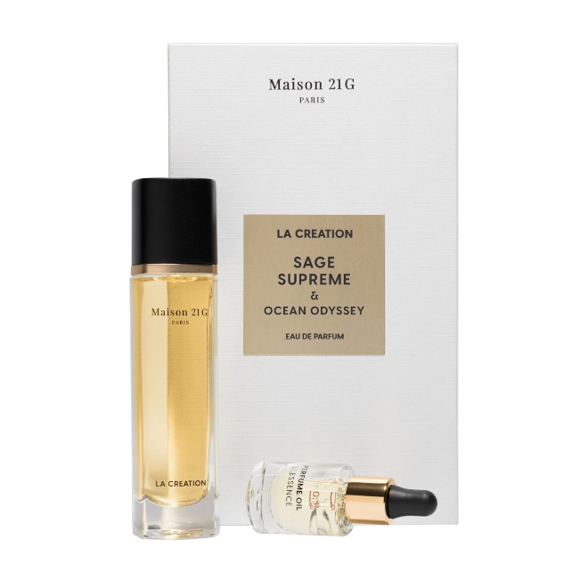 Collection de parfums MAISON 21G Paris Travel Retail